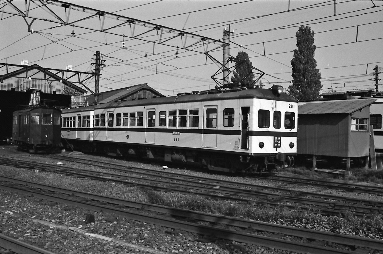 池上電気鉄道の電車